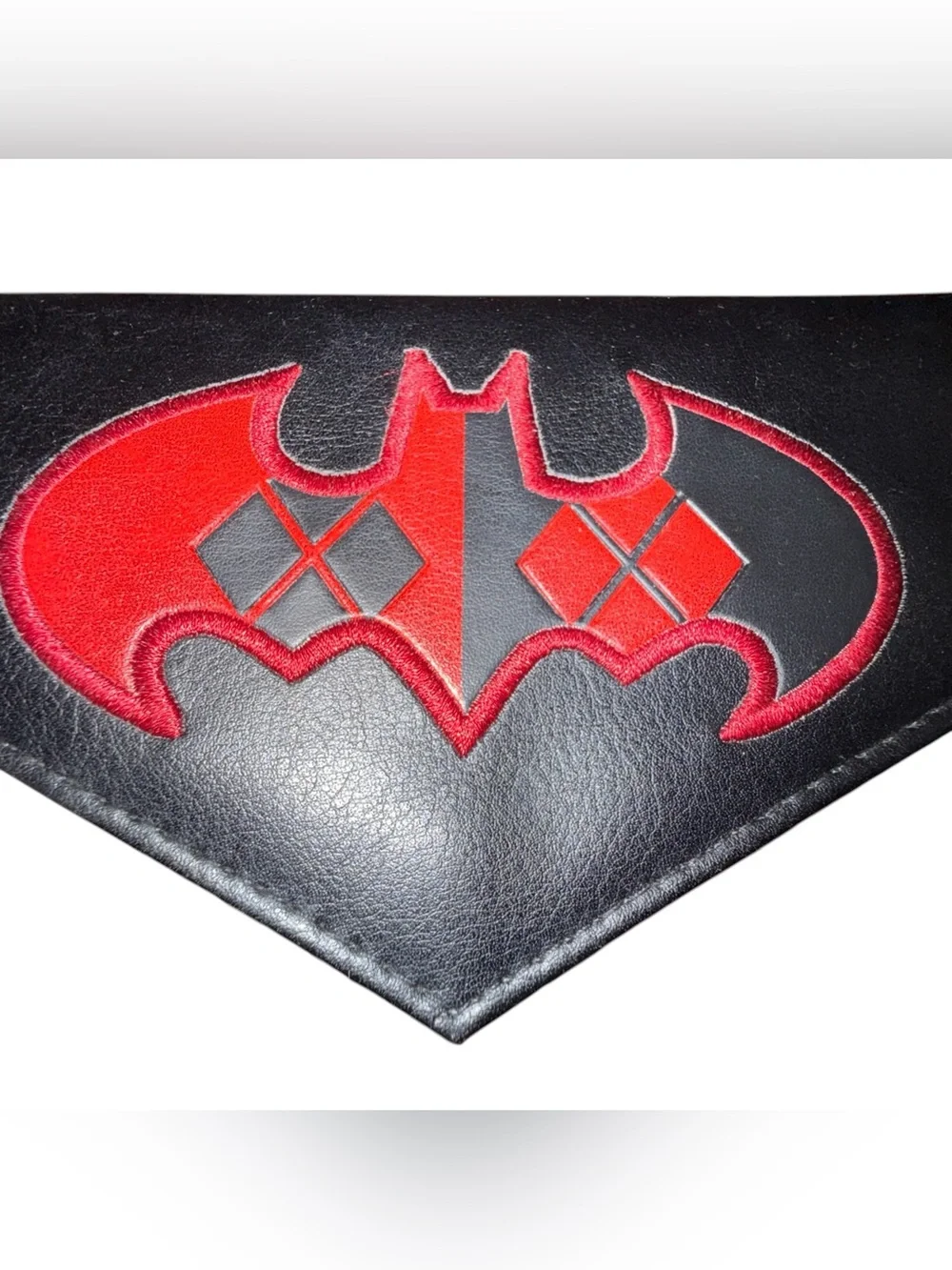 Bioworld Harley Quinn Inspired Bat Emblem Crossbody